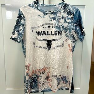 WALLEN T-shirt Tie Dye look